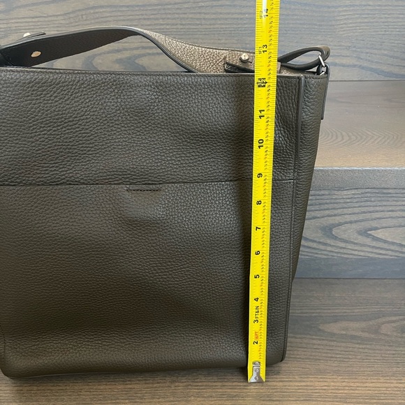 All Saints Mast Tote Shoulder Bag in Musk Brown - Picture 9 of 16